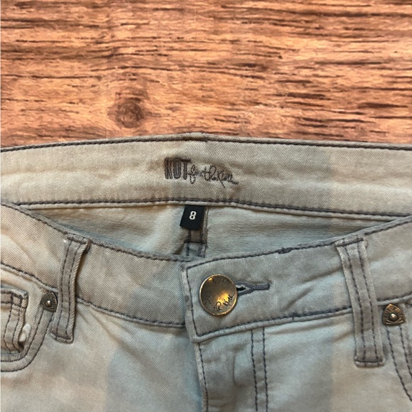 Women’s Kurt from the Kloth Grey Straight Leg Jeans Size 8 - Picture 2 of 9